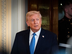 دونالد ترامپ از سوال جنجالی دستپاچه شد؛ خبرنگاران را بیرون کنید +ویدیو