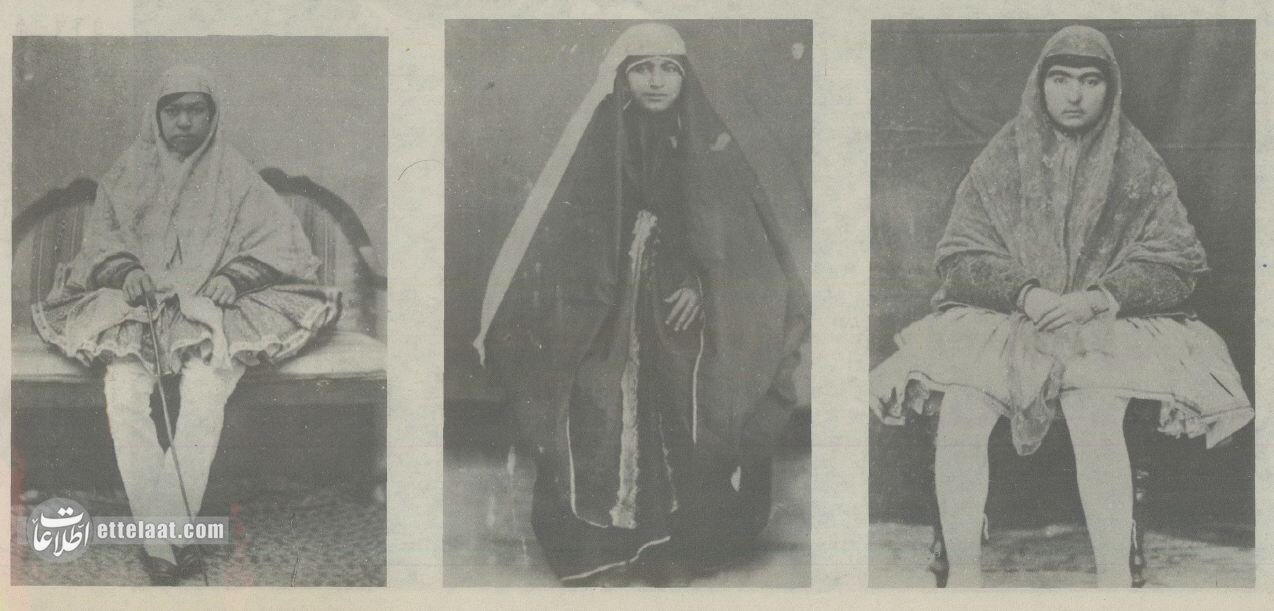 عکسهای دیدهنشده از زنان ناصرالدین شاه منتشر شد!