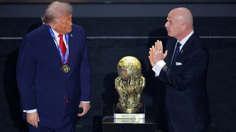ترامپ فوتبال جهان را بهم ریخت؛ خط‌ و نشان برای رئیس جمهور آمریکا