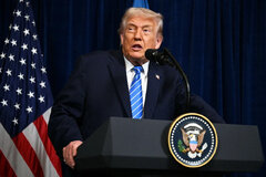 ترامپ: جنگ جدیدی در راه است! +ویدیو