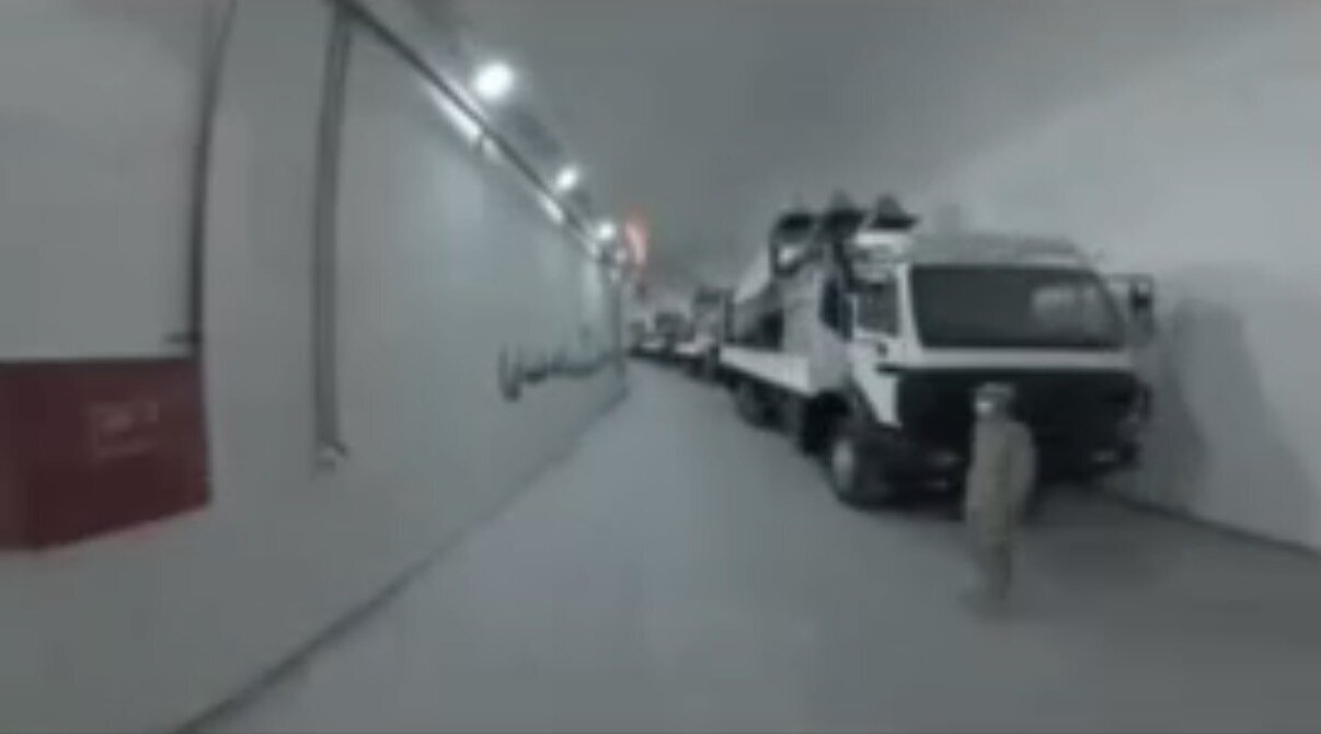 داخل سیلوی موشکی سپاه در خلیج فارس