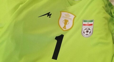 تیم ملی ایران با لوگوی قهرمانی آسیا به میدان می‌رود