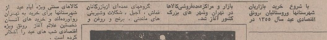 عکس‌های تماشایی از بازار شب عید تهران، ۵۰ سال قبل!