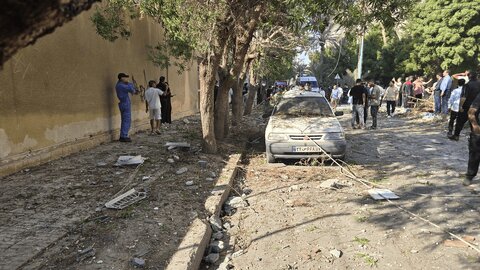 انفجار مهیب یک ساختمان ۸ طبقه در بندرعباس +ویدیو