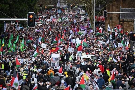 استرالیایی‌ها از خجالت رئیس رژیم صهیونیستی درآمدند +ویدیو