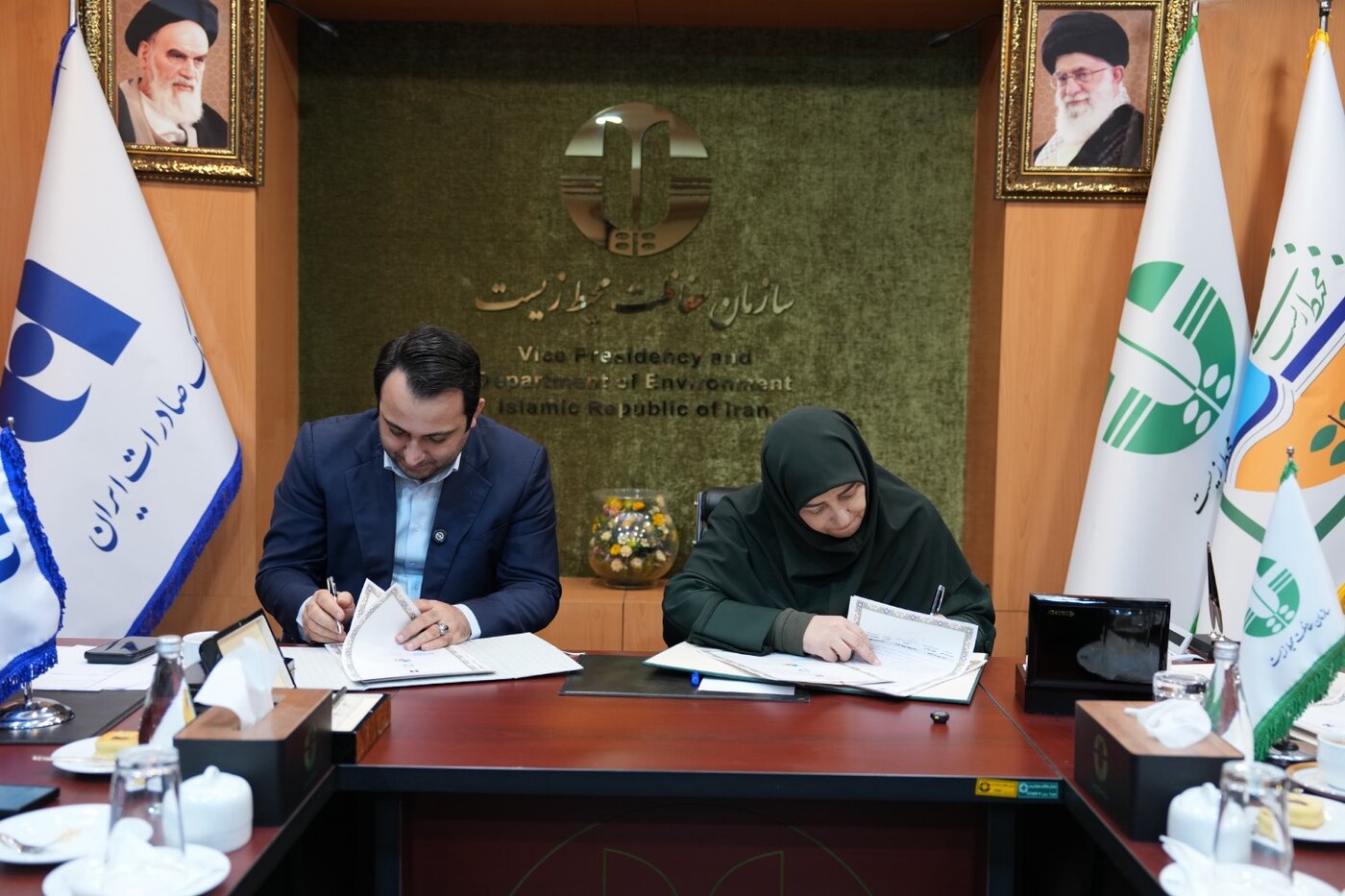 تفاهم‌نامه سه‌جانبه بانک صادرات ایران