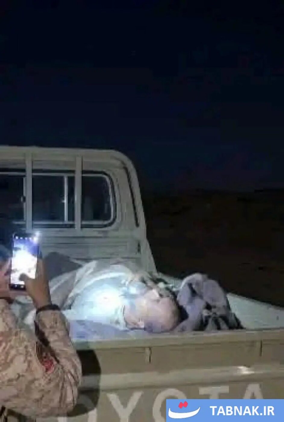 جسد سیف‌الاسلام پسر معمر قذافی