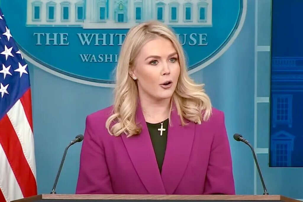 کارولین لویت، سخنگوی کاخ سفید