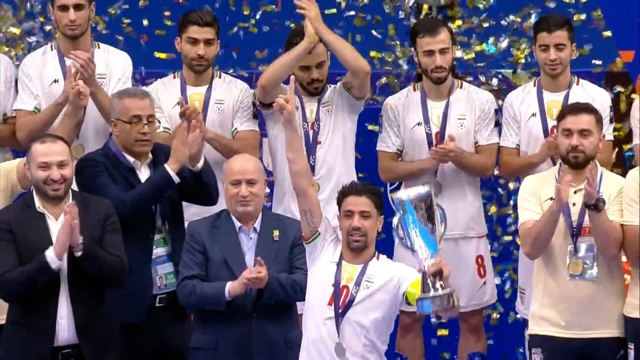 قهرمانی تیم ملی فوتسال