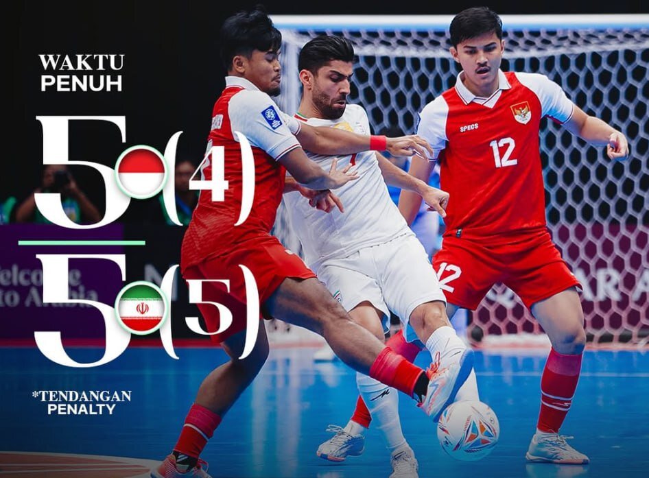 قهرمانی تیم ملی فوتسال