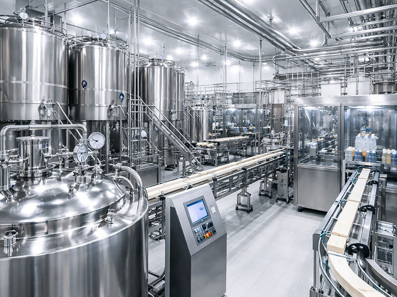 فلزات مناسب برای صنایع غذایی