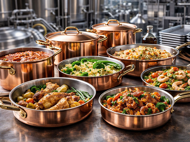 انتخاب فلز مناسب برای ظروف غذایی