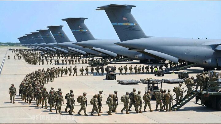 هواپیماهای نظامی آمریکا در ترکمنستان نزدیک ایران چه می‌خواهند؟ +عکس