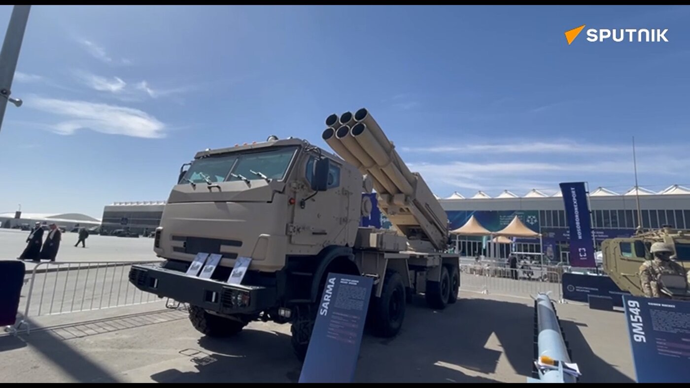 رونمایی روسیه از راکت انداز جدید خود در عربستان! +ویدیو