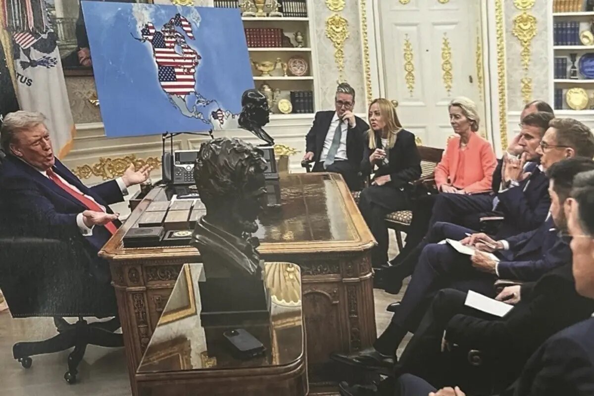 ترامپ گرینلند و کانادا را هم گرفت! +عکس