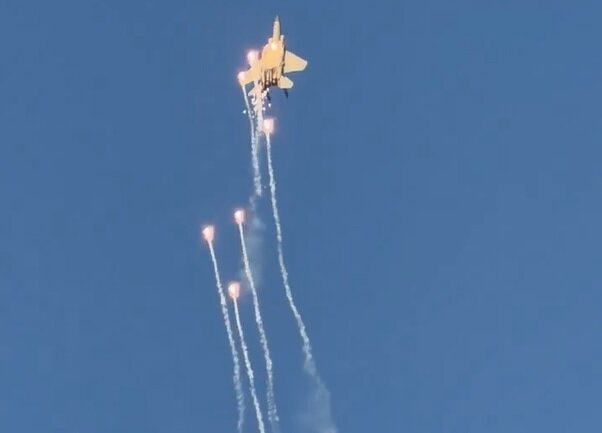 مهارت خلبان عربستانی با جنگنده F-15SA را ببینید!