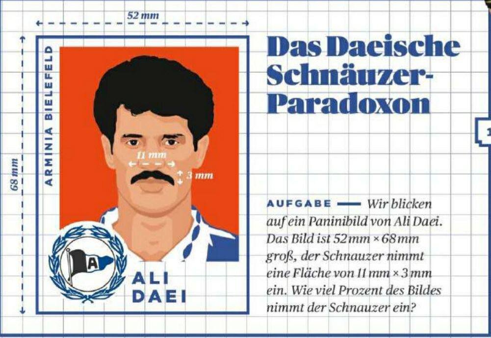 سبیل علی دایی در اروپا سوژه شد +عکس