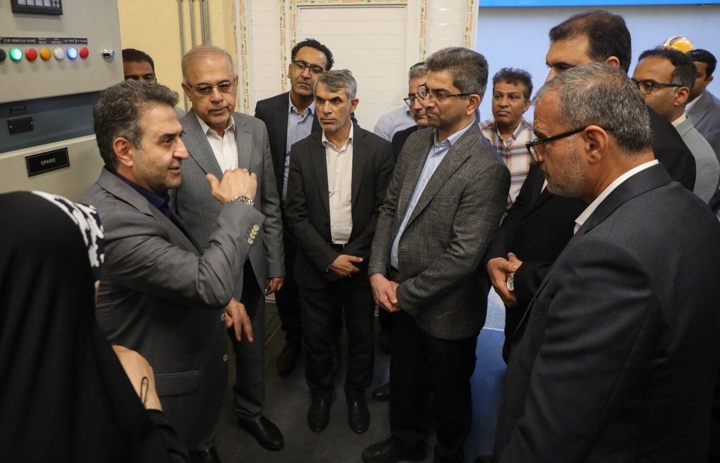 بهرهبرداری از کمپرسورخانه شماره ۲ آلومینیوم المهدی