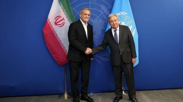 دبیرکل سازمان ملل سالگرد پیروزی انقلاب اسلامی را تبریک گفت دبیرکل سازمان ملل سالگرد پیروزی انقلاب اسلامی را تبریک گفت