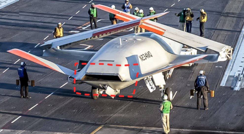 پهپاد سوخترسان MQ-25 روی ناو هواپیمابر امریکا نشست! +عکس