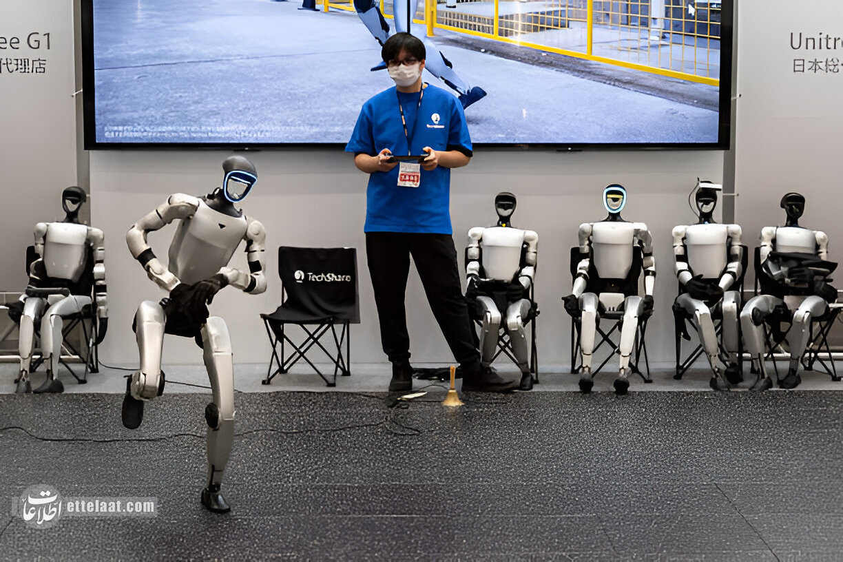 نمایش هنرهای رزمی ربات‌ها در معبد آسمان پکن +ویدیو