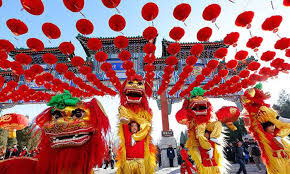 آتش‌بازی عظیم در جشن سال نو چینی‌ها را ببینید!!