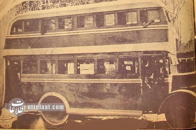 عکس اولین اتوبوس ۲ طبقه تهران را ببینید!