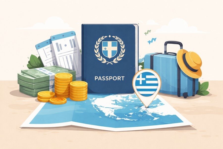 تفاوت اقامت یونان از طریق تمکن مالی با سایر روش‌های مهاجرتی