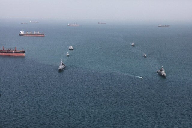 قدرت‌نمایی مشترک روسیه و ایران برگزار شد +عکس