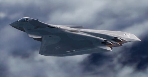 ویدیوی جدید جنگنده نسل ششم F-47 آمریکایی را ببینید!