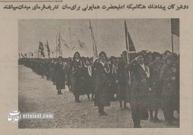 گزارش تصویری از جشن پیروزی کودتا در بیابانهای شمال تهران