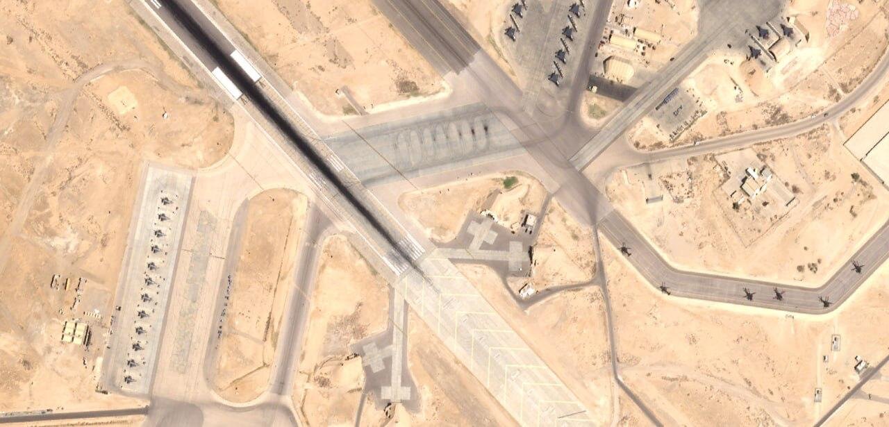 ده‌ها فروند جنگنده آمریکایی در نزدیکی ایران مستقر شدند! +عکس