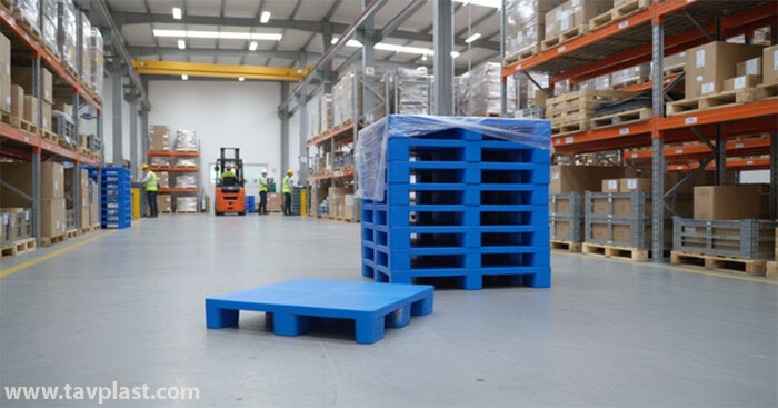پالت پلاستیکی تاوپلاست؛ انتخاب مهندسی‌شده برای لجستیک مدرن