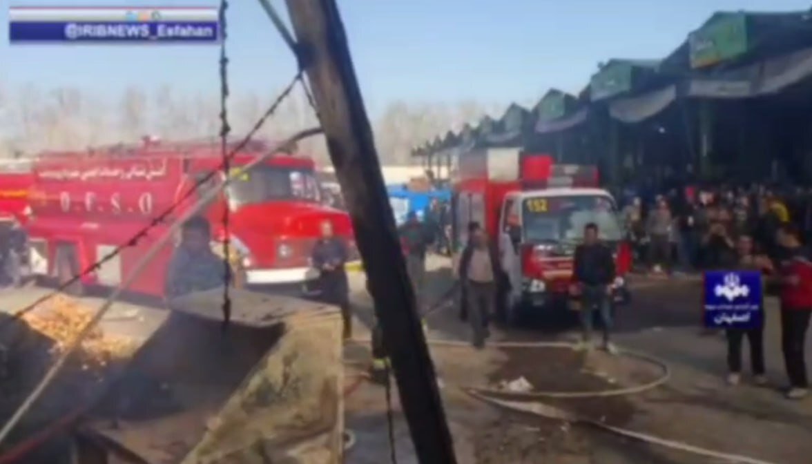 روایت شاهدان عینی از لحظه سقوط بالگرد ارتش در اصفهان +ویدیو