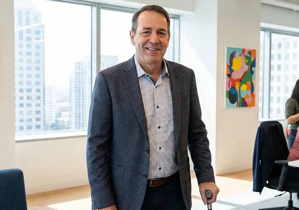 فرد آسیب دیده با سکته مغزی در شروع پروسه درمان