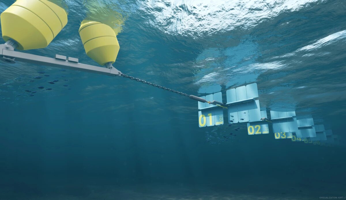 تولید برق پایدار از امواج اقیانوس + عکس