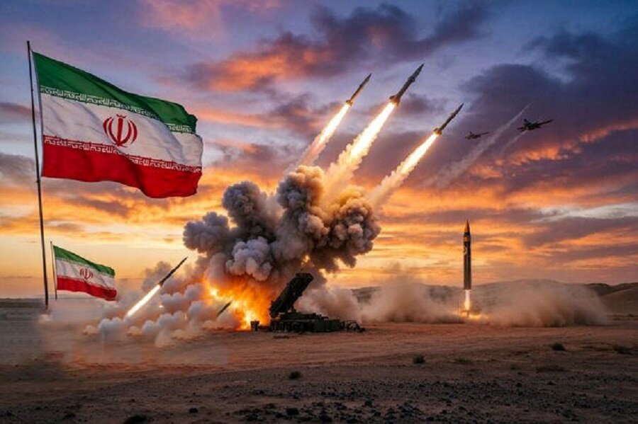 موج جدید حملات موشکی به بحرین موج جدید حملات موشکی به بحرین