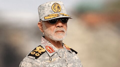 سرلشکر عبدالهی اتمام حجت کرد: هرکس خود را سپر آمریکا کند در آتش جنگ می‌سوزد