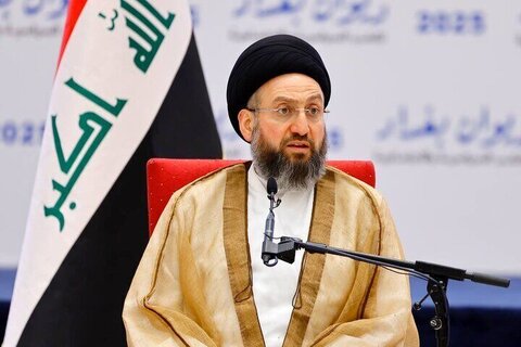 عمار حکیم: تشییع پیکر امام خامنه‌ای در عراق، تجلی پیوند دو ملت است