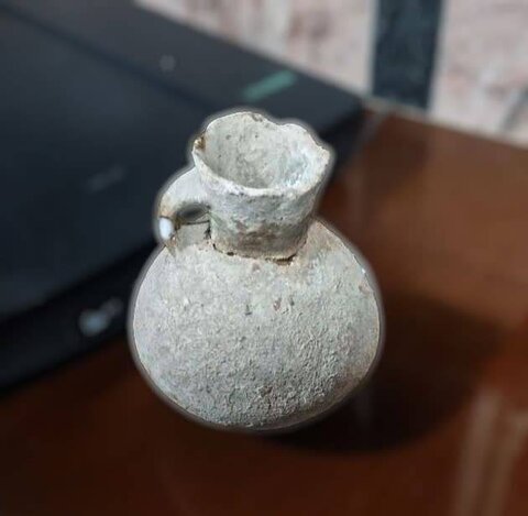 کشف کوزه ۲ هزار ساله در قزوین
