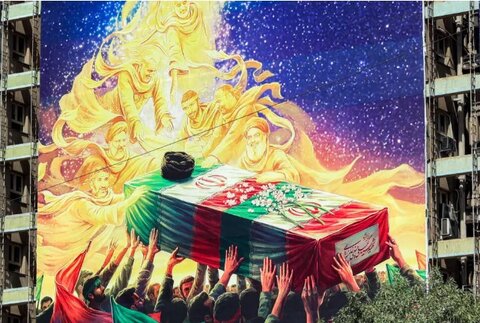 ایران در تدارک یک وداع باشکوه و تاریخی با رهبر شهید؛ نگاه رسانه چینی به مراسم تشییع قائد امت
