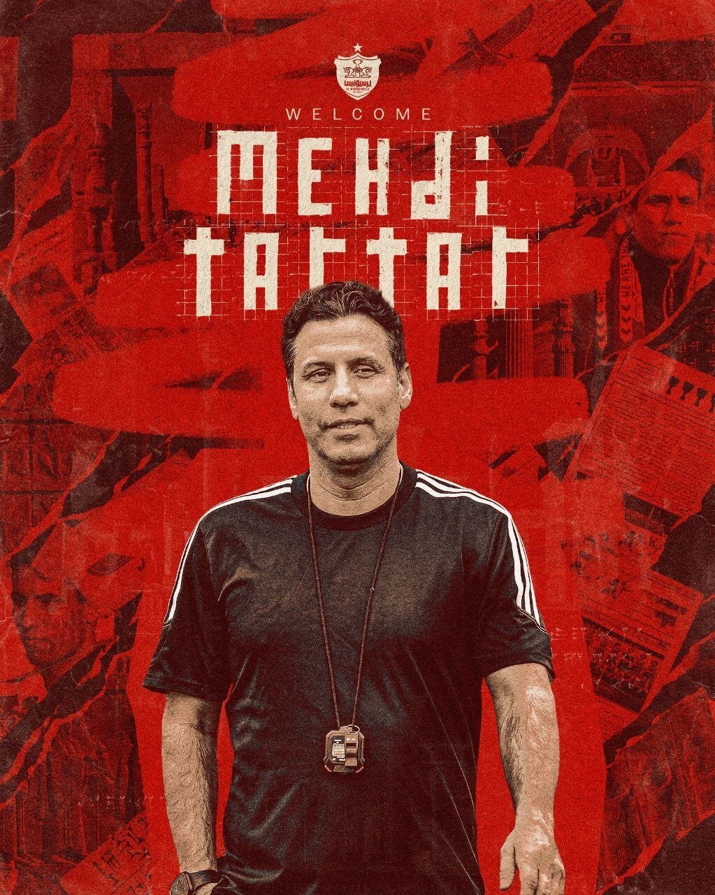 رسمی شد؛ مهدی تارتار سرمربی جدید پرسپولیس
