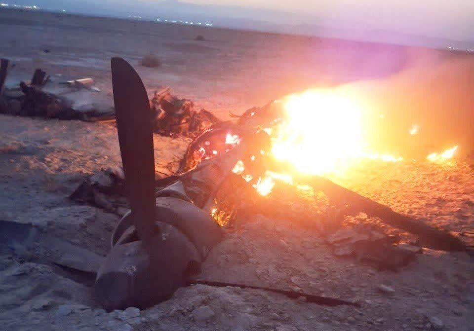 نخستین تصاویر از پهپاد آمریکایی سرنگون‌شده در خورموج استان بوشهر