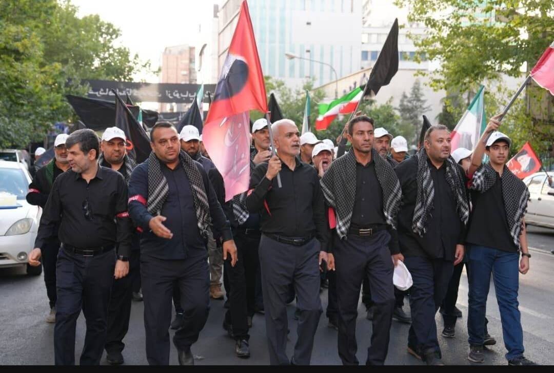 حضور پرشور کارکنان نفت و گاز اروندان در آیین باشکوه تشییع رهبر شهید
