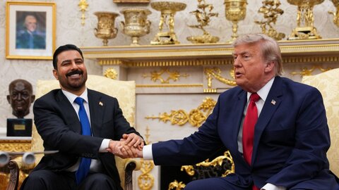 ادای احترام به رهبر شهید ایران، همسفره شدن با ترامپ؛ دلیل رفتار نخست‌وزیر عراق چیست؟