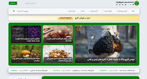 سایت هاگ؛ پلی میان تولیدکنندگان، متخصصان و مصرف‌کنندگان قارچ