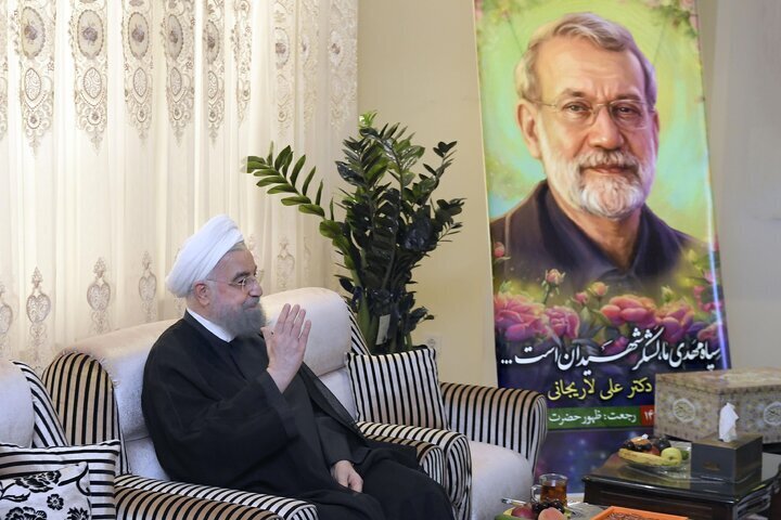 حسن روحانی: شهید لاریجانی برای من برادری کرد