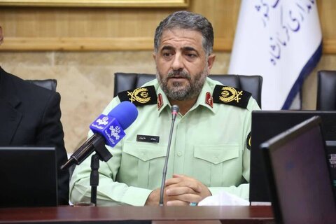 ۴۵۸ تیم پلیس امنیت زائران اربعین را در کرمانشاه بر عهده دارند