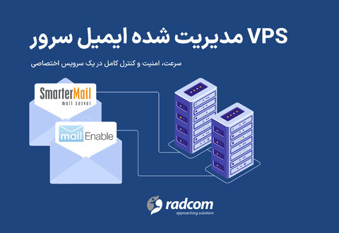 VPS مدیریت شده ایمیل سرور؛ کنترل کامل و امنیت بالا