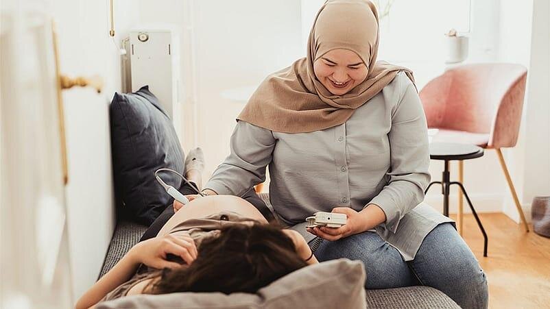 سونوگرافی با دستگاه پرتابل در منزل